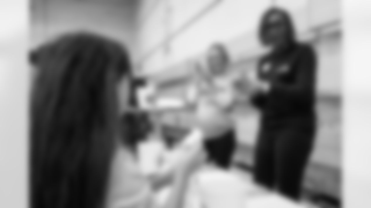 TAMPA, FL - December 16, 2025 - The Baker and Emily Mayfield Foundation's annual 'Passing The Joy' event. Photo By Doug DeFelice/Tampa Bay Buccaneers