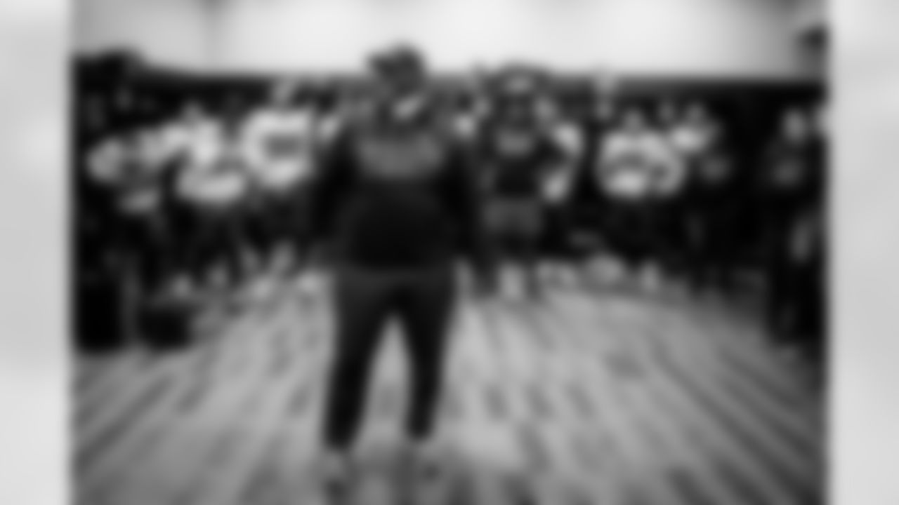 CHARLOTTE, NC - December 21, 2025 - Head Coach Todd Bowles of the Tampa Bay Buccaneers before the game between the Tampa Bay Buccaneers and Carolina Panthers. The Bucs lost the game, 23-20. Photo By Kyle Zedaker/Tampa Bay Buccaneers