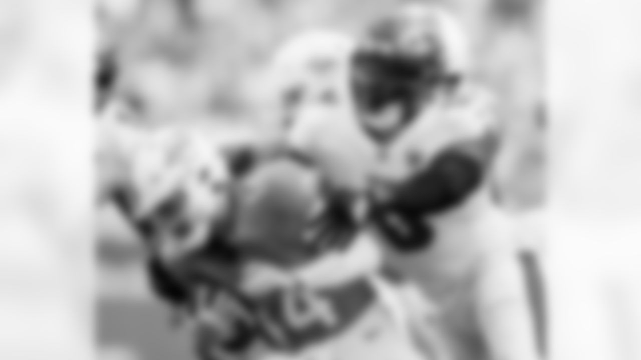 MIAMI GARDENS, FL - December 28, 2025 - Outside Linebacker Yaya Diaby #0 of the Tampa Bay Buccaneers during the game between the Tampa Bay Buccaneers and Miami Dolphins. The Bucs lost the game, 20-17. Photo By Kyle Zedaker/Tampa Bay Buccaneers