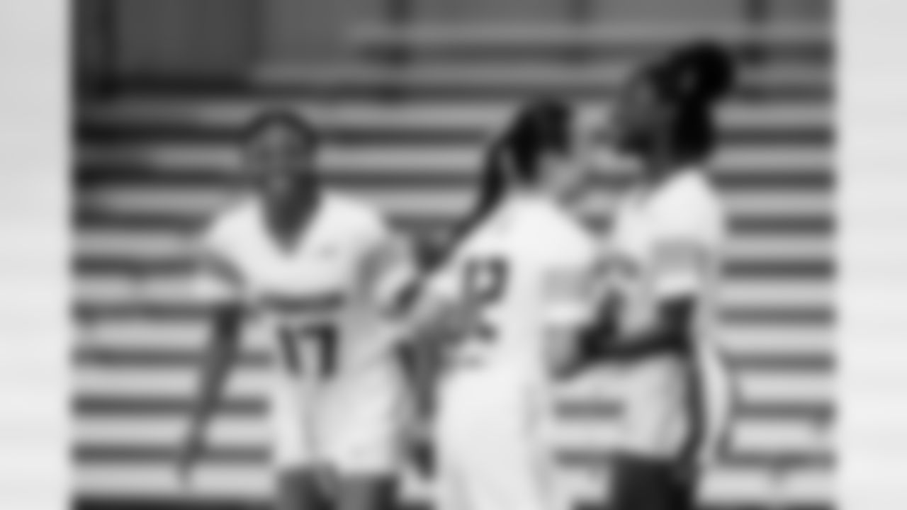 TAMPA, FL - February 09, 2026 - The 2026 Girls Flag Football Preseason Classic. Photo By Kyle Zedaker/Tampa Bay Buccaneers