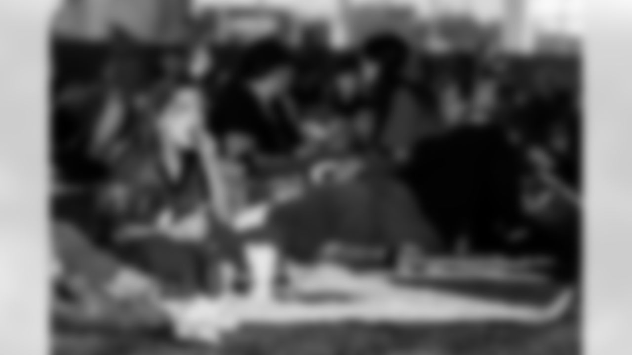 TAMPA, FL - February 21, 2026 - 2026 Jr. Bucs Movie Night. Photo By Kyle Zedaker/Tampa Bay Buccaneers