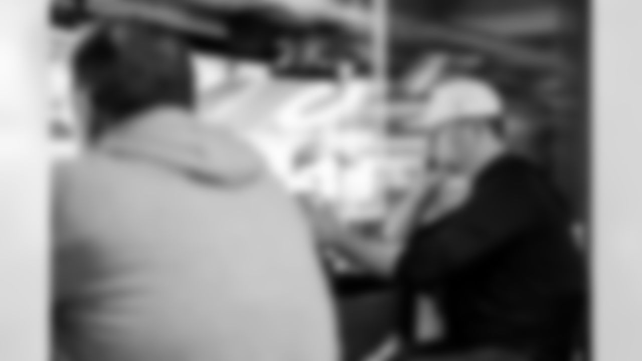 INDIANAPOLIS, IN - February 27, 2026 - Assistant General Manager Rob McCartney during Workouts at the 2026 NFL Combine at Lucas Oil Stadium. Photo By Tori Richman/Tampa Bay Buccaneers