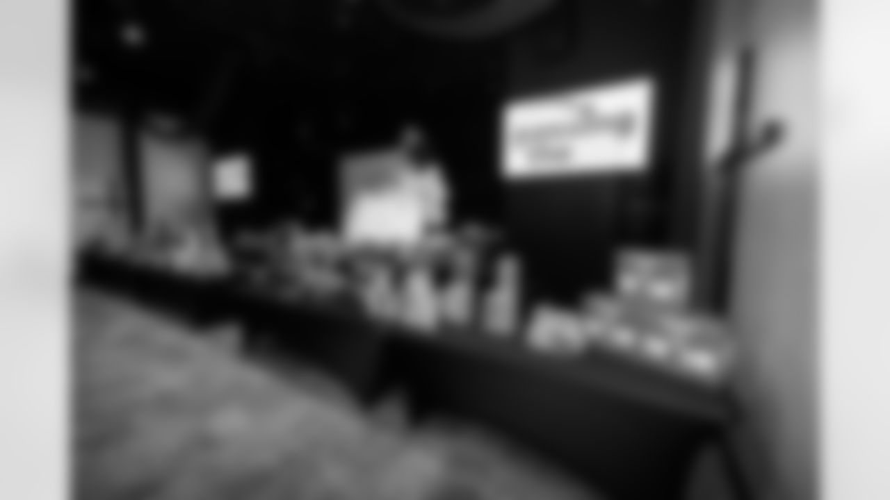 TAMPA, FL - December 16, 2025 - The Baker and Emily Mayfield Foundation's annual 'Passing The Joy' event. Photo By Doug DeFelice/Tampa Bay Buccaneers