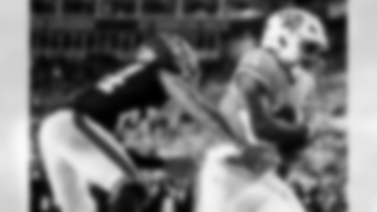 TAMPA, FL - December 11, 2025 - The Tampa Bay Buccaneers and Atlanta Falcons during a regular season game at Raymond James Stadium. The Bucs lost the game, 29-28. Photo By Kyle Zedaker/Tampa Bay Buccaneers