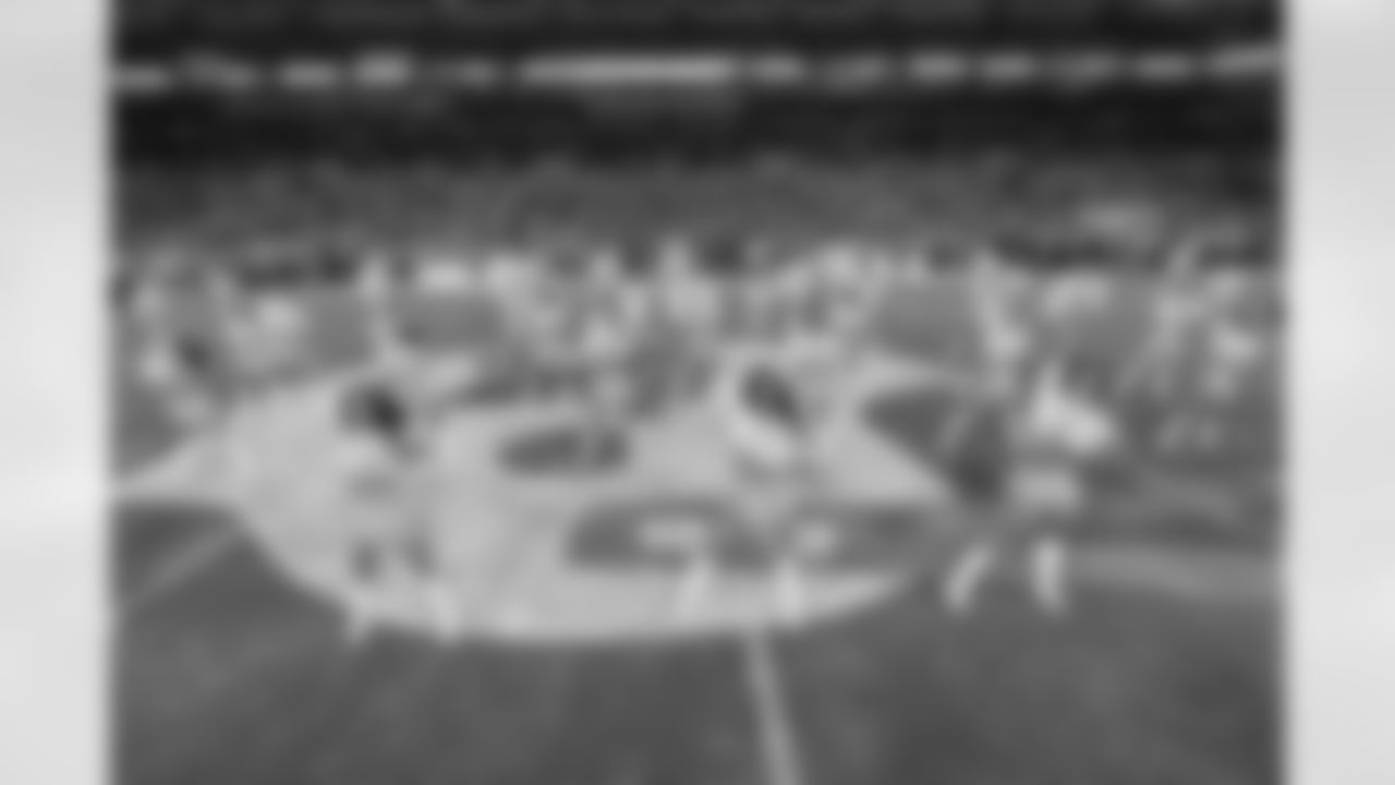 TAMPA, FL - December 11, 2025 - The Tampa Bay Buccaneers and Atlanta Falcons during a regular season game at Raymond James Stadium. The Bucs lost the game, 29-28. Photo By Mike Carlson/Tampa Bay Buccaneers