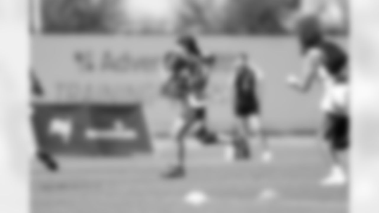 TAMPA, FL - February 13, 2026 - The 2026 Girls Flag Football Preseason Classic at AdventHealth Training Center. Photo By Cian Leach/Tampa Bay Buccaneers