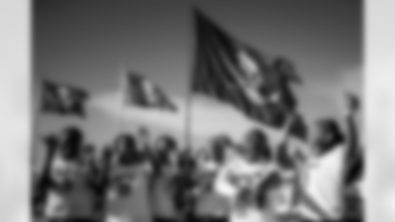 TAMPA, FL - February 11, 2026 - The 2026 Girls Flag Football Preseason Classic. Photo By Kyle Zedaker/Tampa Bay Buccaneers