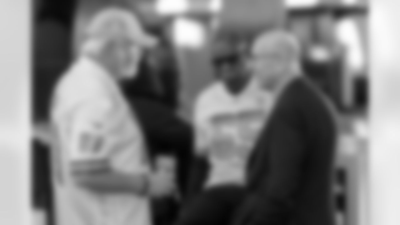 TAMPA, FL - December 11, 2025 - The 1976 Tampa Bay Buccaneers team reunion in the Hyundai Club at Raymond James Stadium. Photo By Mike Carlson/Tampa Bay Buccaneers