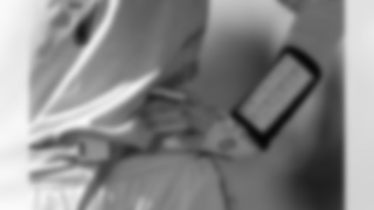 TAMPA, FL - February 13, 2026 - The 2026 Girls Flag Football Preseason Classic at AdventHealth Training Center. Photo By Cian Leach/Tampa Bay Buccaneers