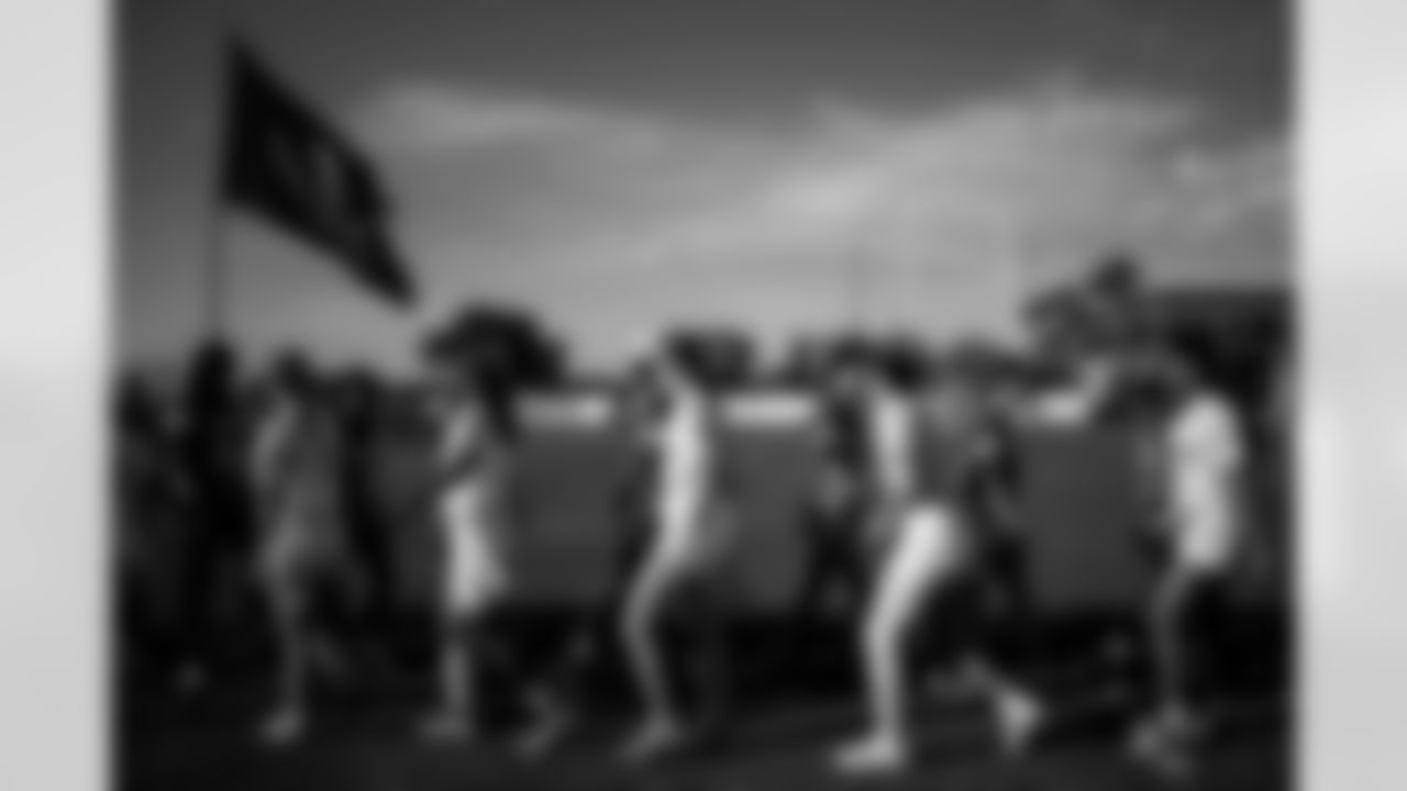 TAMPA, FL - February 11, 2026 - The 2026 Girls Flag Football Preseason Classic. Photo By Kyle Zedaker/Tampa Bay Buccaneers