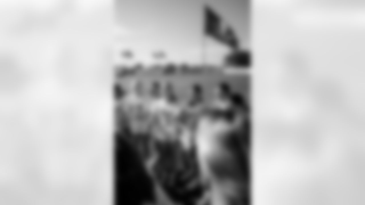 TAMPA, FL - February 11, 2026 - The 2026 Girls Flag Football Preseason Classic. Photo By Kyle Zedaker/Tampa Bay Buccaneers