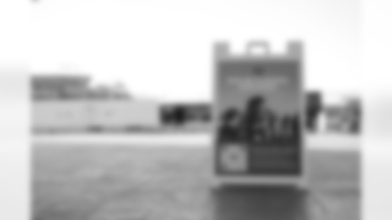 TAMPA, FL - February 13, 2026 - The 2026 Girls Flag Football Preseason Classic at AdventHealth Training Center. Photo By Cian Leach/Tampa Bay Buccaneers