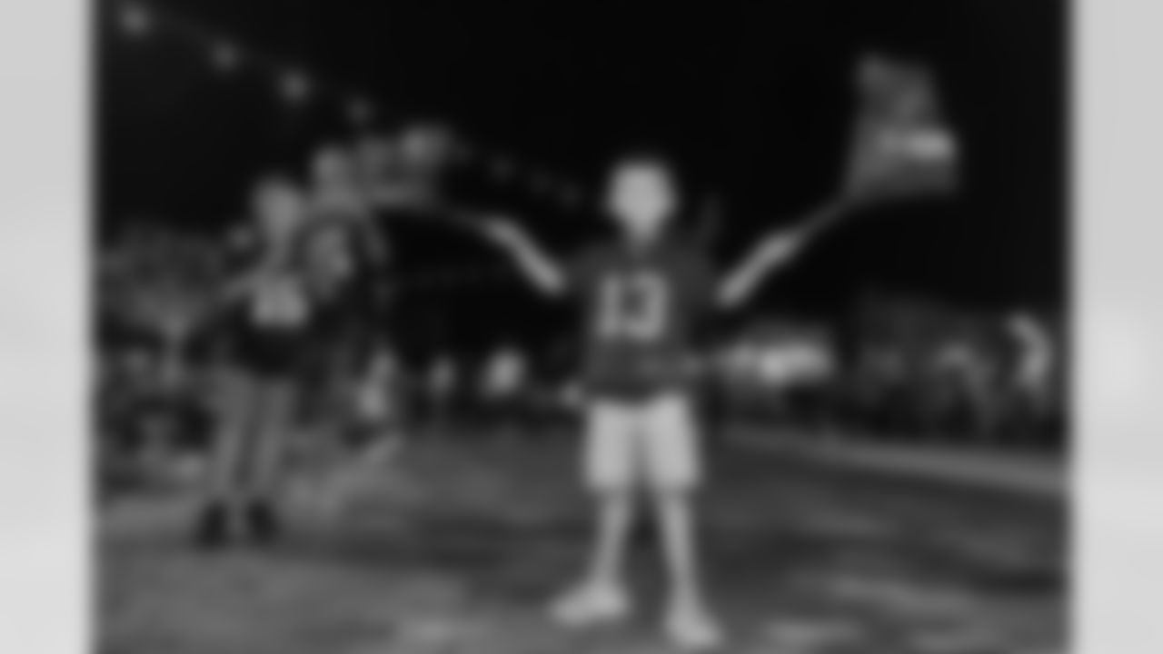 TAMPA, FL - November 23, 2025 - Fans during the Watch Party at Armature Works during the game between the Tampa Bay Buccaneers and the Los Angeles Rams. Photo By Doug DeFelice/Tampa Bay Buccaneers