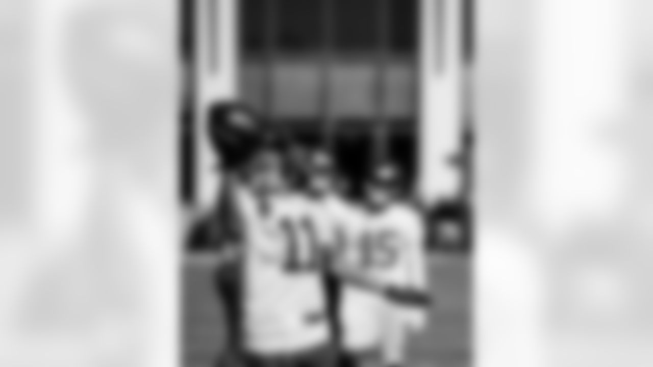 TAMPA, FL - December 24, 2025 - Wide Receiver Jalen McMillan #11 of the Tampa Bay Buccaneers during practice at AdventHealth Training Center. Photo By Kyle Zedaker/Tampa Bay Buccaneers