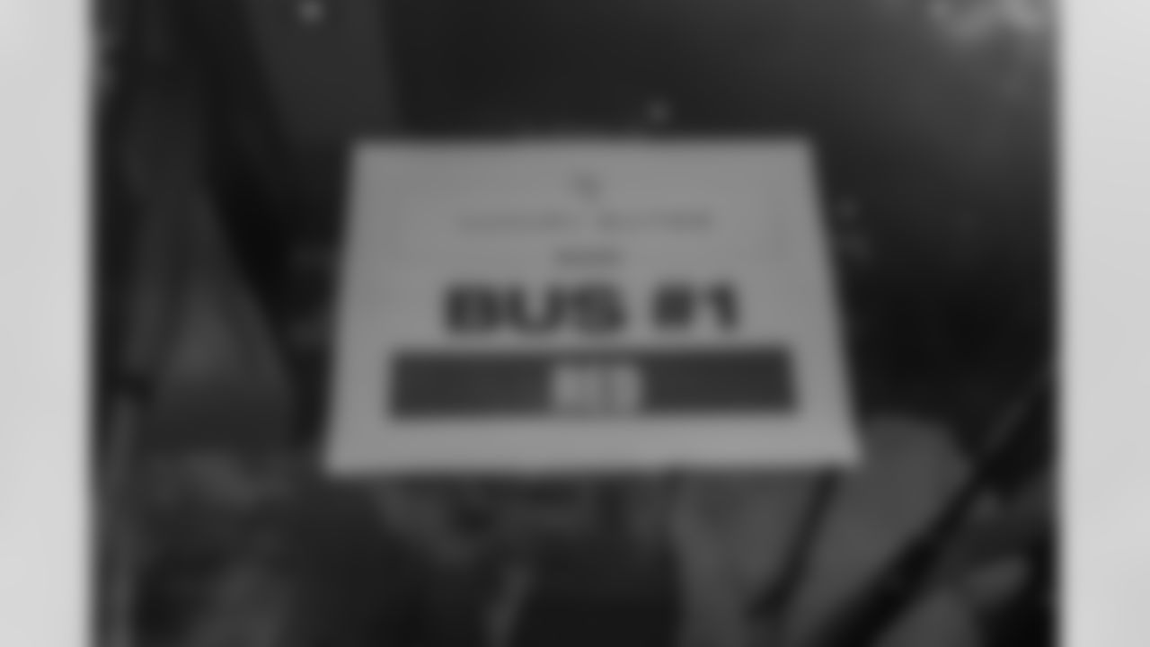 ATLANTA, GA - September 06, 2025 - Luxury Suite Excursion arrives for the game between the Tampa Bay Buccaneers and Atlanta Falcons. The Bucs won the game, 23-20. Photo By Doug DeFelice/Tampa Bay Buccaneers