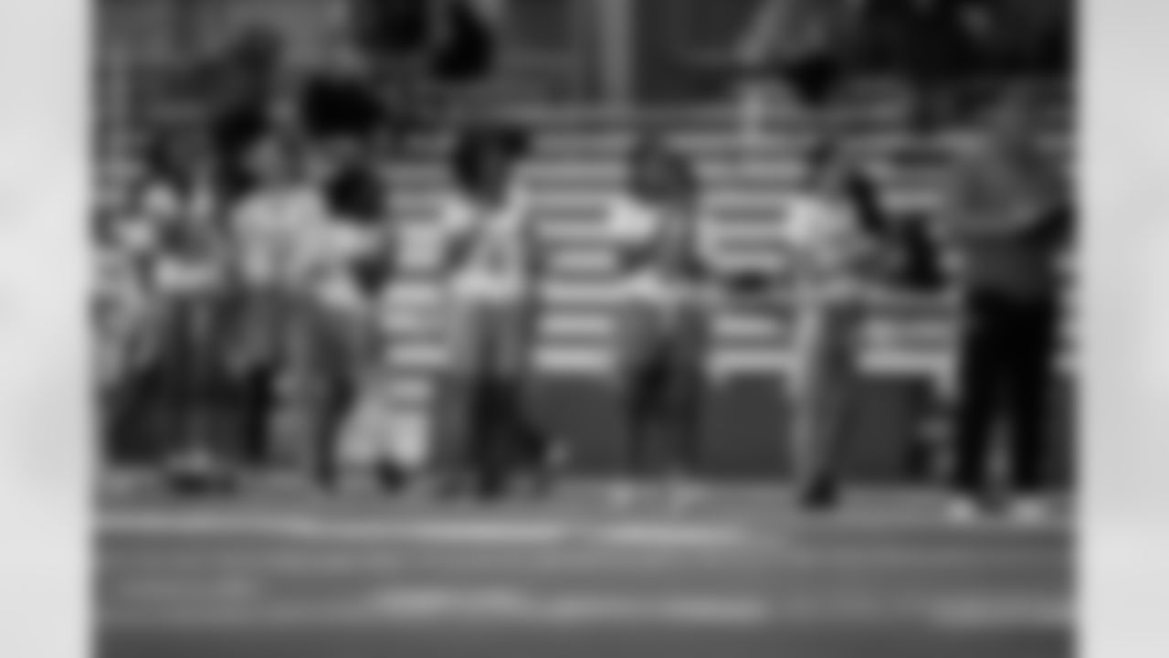 TAMPA, FL - February 13, 2026 - The 2026 Girls Flag Football Preseason Classic at AdventHealth Training Center. Photo By Cian Leach/Tampa Bay Buccaneers