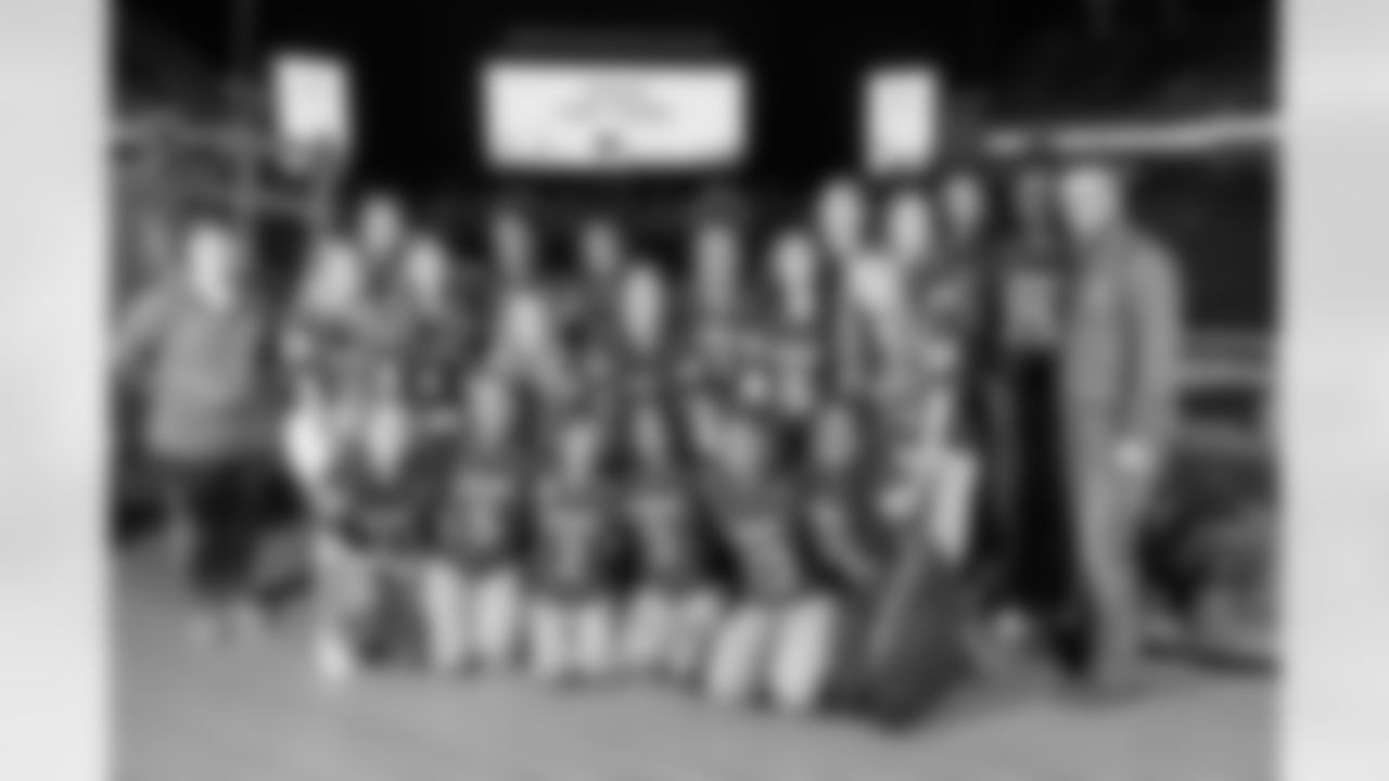 TAMPA, FL - February 13, 2024 - Team Portraits during Opening Night at Raymond James Stadium to the sixth annual Girls Flag Preseason Classic. Photo By Mike Carlson/Tampa Bay Buccaneers