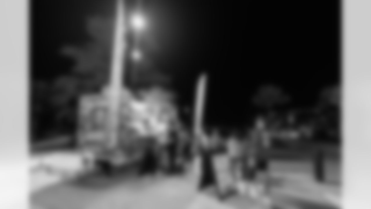 TAMPA, FL - November 23, 2025 - Food trucks during the Watch Party at Armature Works during the game between the Tampa Bay Buccaneers and the Los Angeles Rams. Photo By Doug DeFelice/Tampa Bay Buccaneers