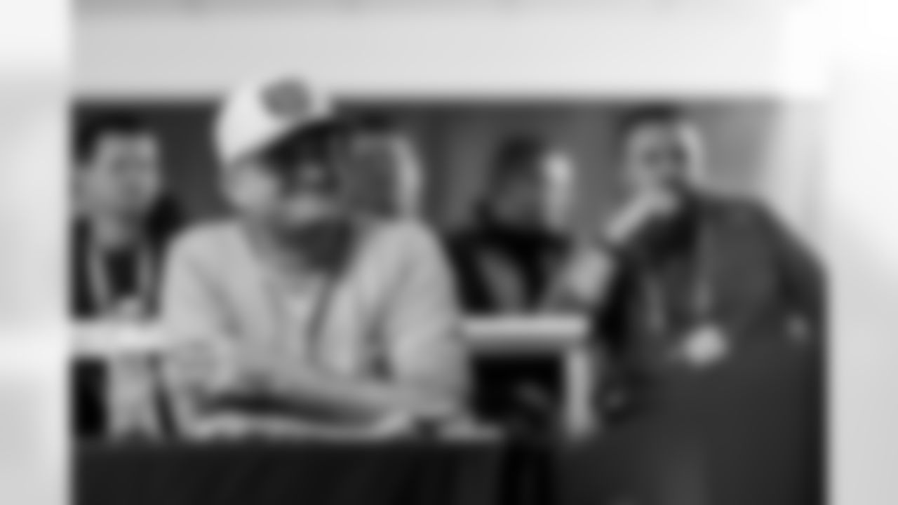 INDIANAPOLIS, IN - February 23, 2026 - Assistant General Manager Rob McCartney at the 2026 NFL Combine at Lucas Oil Stadium. Photo By Tori Richman/Tampa Bay Buccaneers