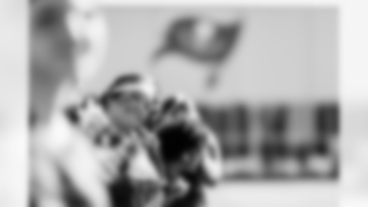 TAMPA, FL - February 10, 2026 - The 2026 Girls Flag Football Preseason Classic at AdventHealth Training Center. Photo By Tori Richman/Tampa Bay Buccaneers