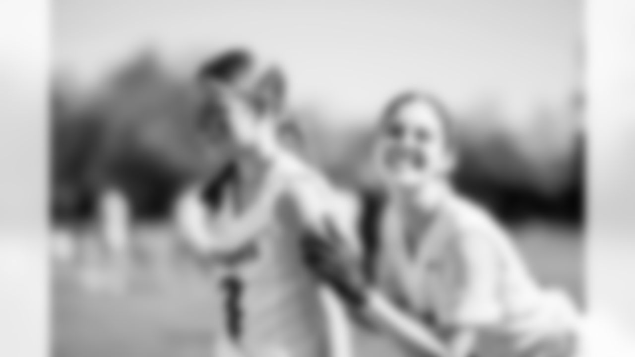 TAMPA, FL - February 10, 2026 - The 2026 Girls Flag Football Preseason Classic at AdventHealth Training Center. Photo By Tori Richman/Tampa Bay Buccaneers