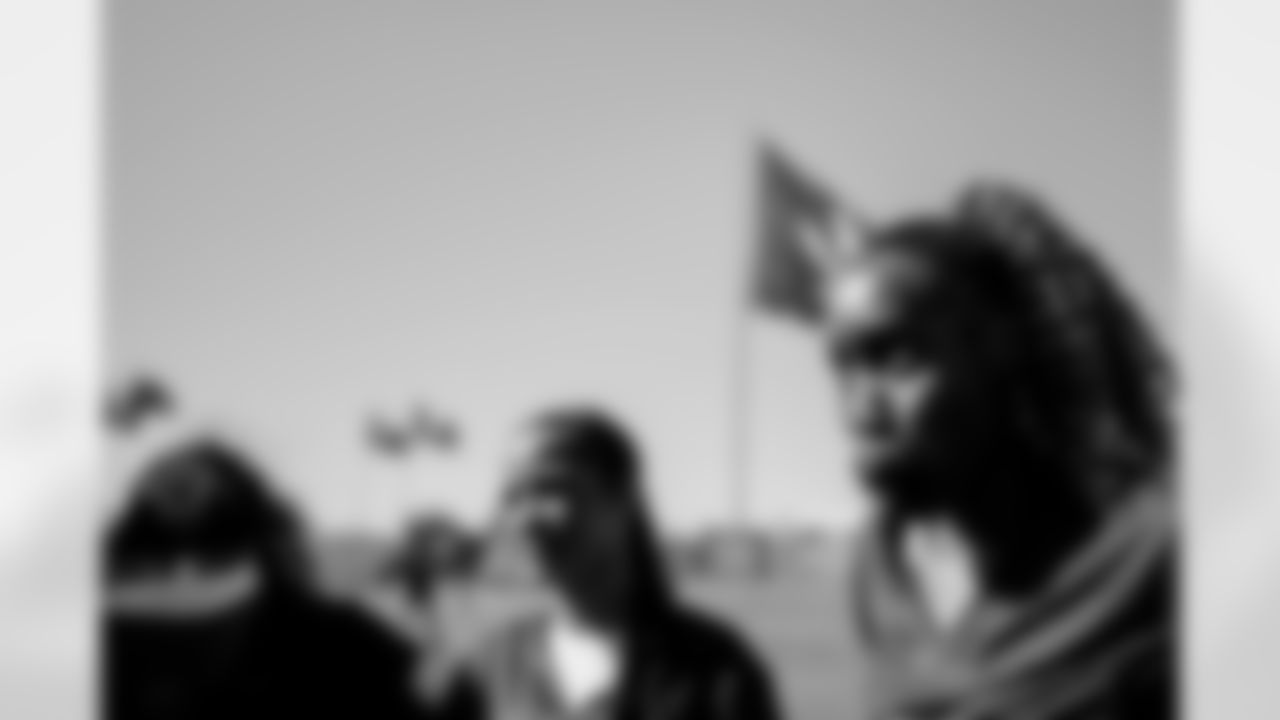 TAMPA, FL - February 10, 2026 - The 2026 Girls Flag Football Preseason Classic at AdventHealth Training Center. Photo By Tori Richman/Tampa Bay Buccaneers