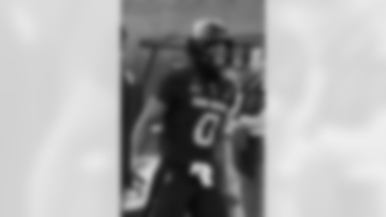 Arizona State Sun Devils wide receiver Jordyn Tyson (0) during warms up before a NCAA college football game against TCU Horned Frogs Friday, Sept. 26, 2025, in Tempe, Ariz. (AP Photo/Darryl Webb)