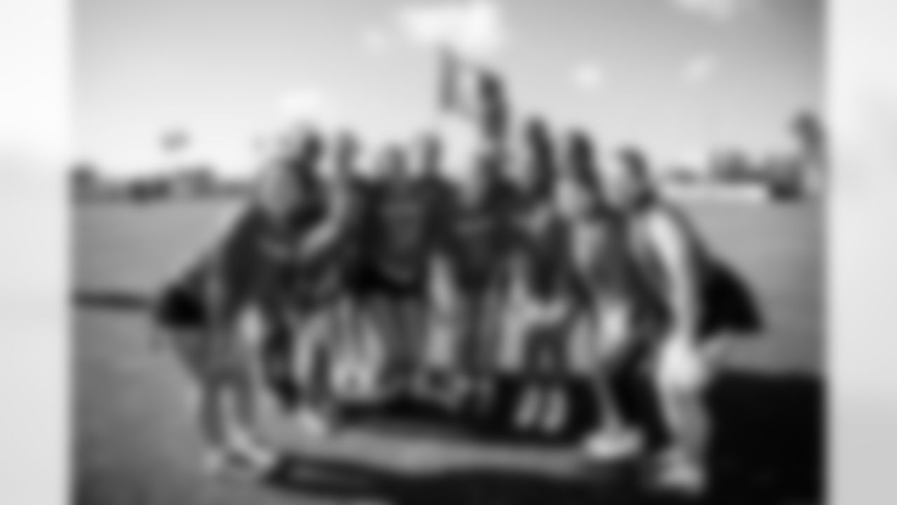 TAMPA, FL - February 12, 2026 - The 2026 Girls Flag Football Preseason Classic at AdventHealth Training Center. Photo By Tori Richman/Tampa Bay Buccaneers