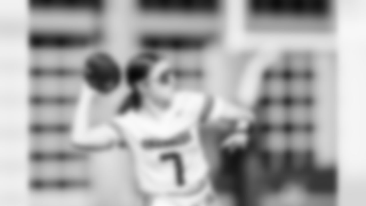 TAMPA, FL - February 12, 2026 - The 2026 Girls Flag Football Preseason Classic at AdventHealth Training Center. Photo By Tori Richman/Tampa Bay Buccaneers