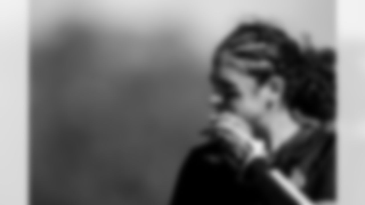 TAMPA, FL - February 12, 2026 - The 2026 Girls Flag Football Preseason Classic at AdventHealth Training Center. Photo By Tori Richman/Tampa Bay Buccaneers