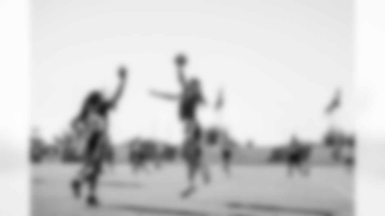 TAMPA, FL - February 10, 2026 - The 2026 Girls Flag Football Preseason Classic at AdventHealth Training Center. Photo By Tori Richman/Tampa Bay Buccaneers