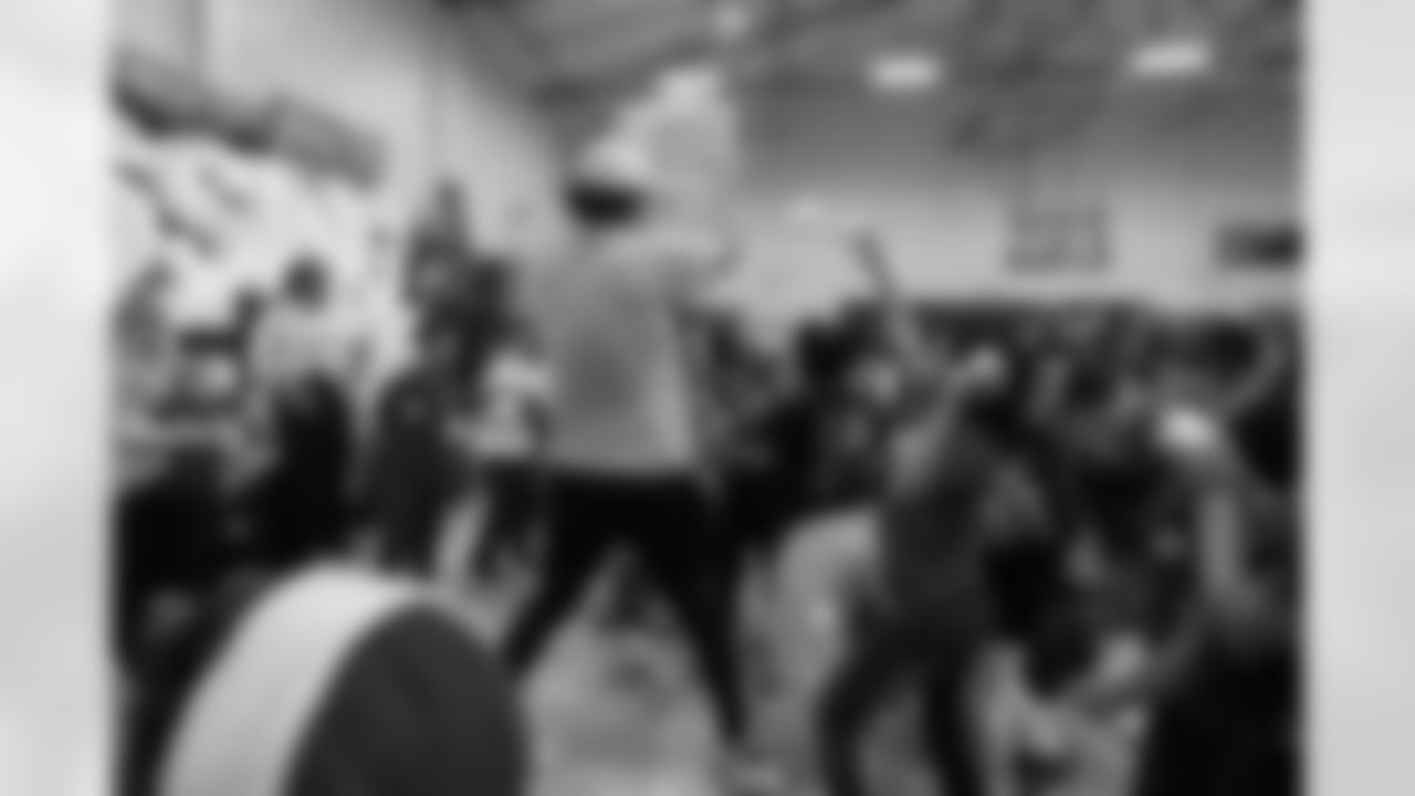 TAMPA, FL - December 16, 2025 - The Baker and Emily Mayfield Foundation's annual 'Passing The Joy' event. Photo By Doug DeFelice/Tampa Bay Buccaneers