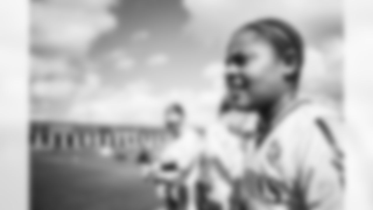 TAMPA, FL - February 12, 2026 - The 2026 Girls Flag Football Preseason Classic at AdventHealth Training Center. Photo By Tori Richman/Tampa Bay Buccaneers