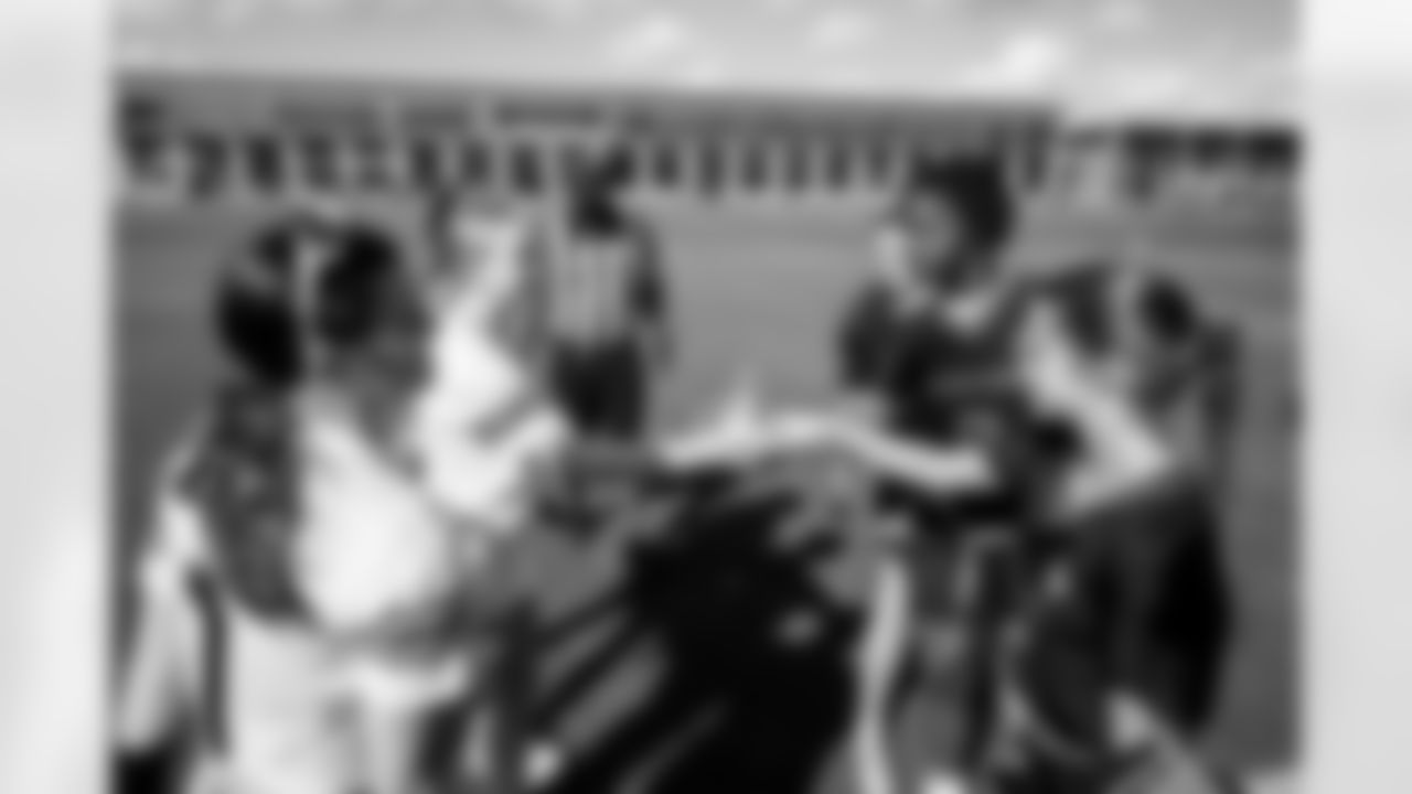 TAMPA, FL - February 12, 2026 - The 2026 Girls Flag Football Preseason Classic at AdventHealth Training Center. Photo By Tori Richman/Tampa Bay Buccaneers