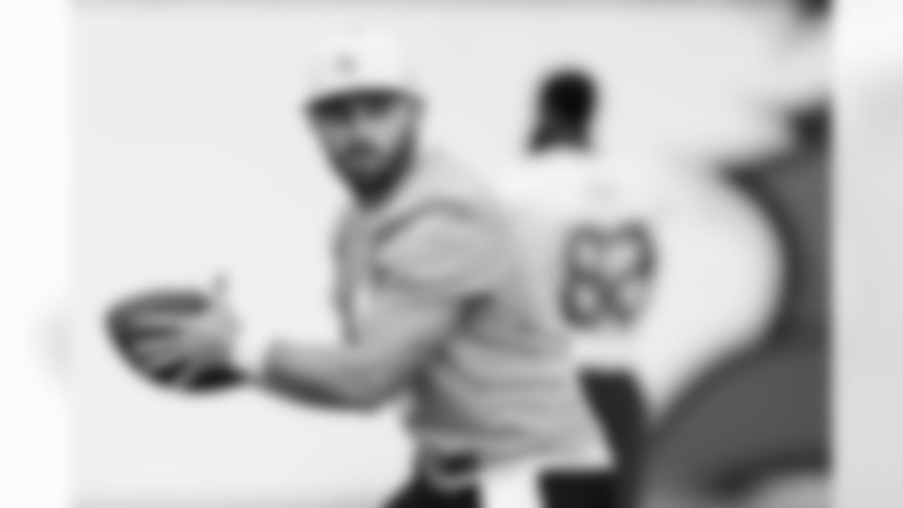 TAMPA, FL - May 13, 2025 - Quarterback Baker Mayfield #6 of the Tampa Bay Buccaneers during Phase 2 workouts at AdventHealth Training Center. Photo By Tori Richman/Tampa Bay Buccaneers
