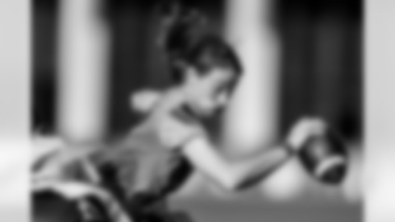 TAMPA, FL - February 12, 2026 - The 2026 Girls Flag Football Preseason Classic at AdventHealth Training Center. Photo By Tori Richman/Tampa Bay Buccaneers