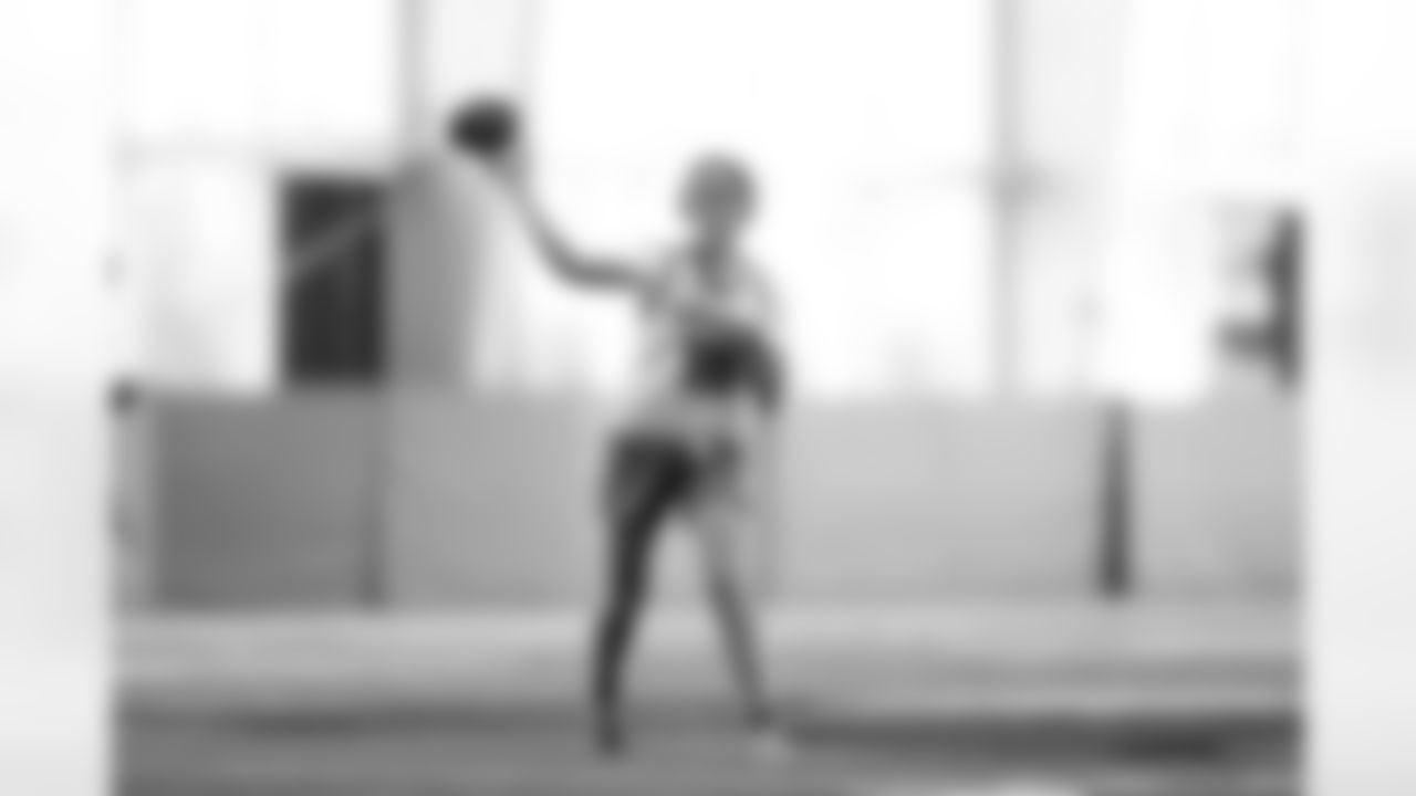 TAMPA, FL - February 13, 2026 - The 2026 Girls Flag Football Preseason Classic at AdventHealth Training Center. Photo By Cian Leach/Tampa Bay Buccaneers