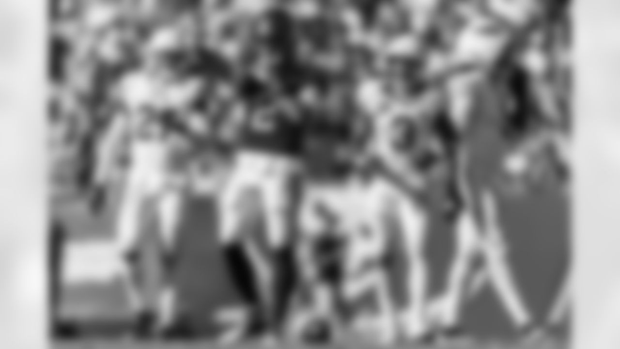 TAMPA, FL - November 30, 2025 - Wide Receiver Emeka Egbuka #2 of the Tampa Bay Buccaneers during the game between the Arizona Cardinals and Tampa Bay Buccaneers. The Bucs won the game, 20-17. Photo By Mike Carlson/Tampa Bay Buccaneers