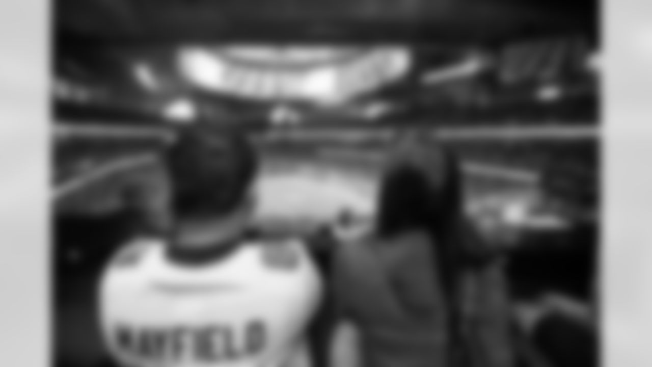 ATLANTA, GA - September 07, 2025 - Luxury Suite Excursion during the game between the Tampa Bay Buccaneers and Atlanta Falcons. The Bucs won the game, 23-20. Photo By Doug DeFelice/Tampa Bay Buccaneers