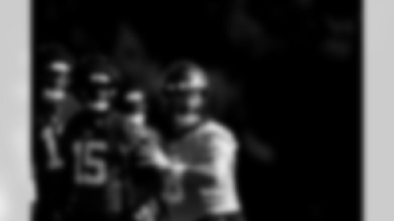 TAMPA, FL - December 04, 2025 - Quarterback Baker Mayfield #6 of the Tampa Bay Buccaneers during practice at AdventHealth Training Center. Photo By Tori Richman/Tampa Bay Buccaneers