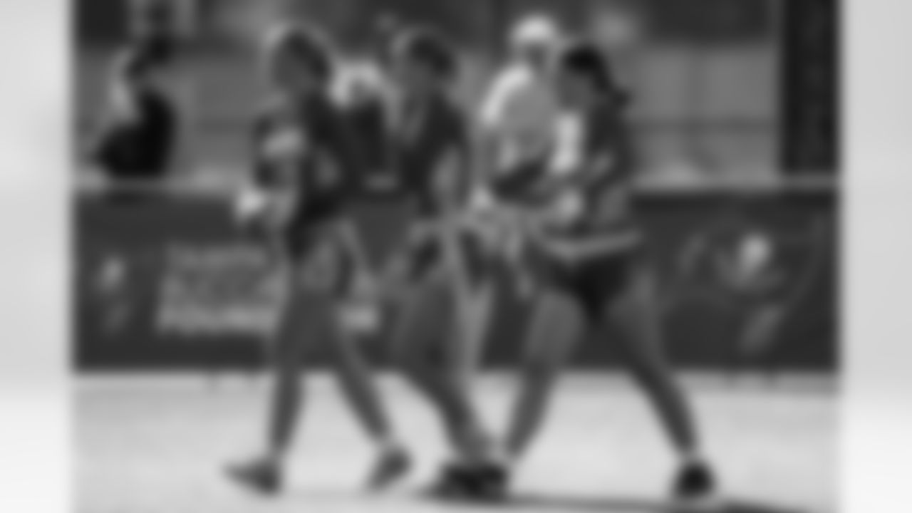 TAMPA, FL - February 14, 2026 - The 2026 Girls Flag Football Preseason Classic. Photo By Doug DeFelice/Tampa Bay Buccaneers