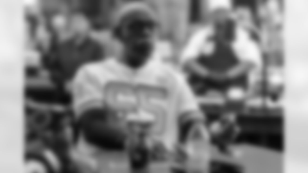 TAMPA, FL - December 11, 2025 - The 1976 Tampa Bay Buccaneers team reunion in the Hyundai Club at Raymond James Stadium. Photo By Mike Carlson/Tampa Bay Buccaneers