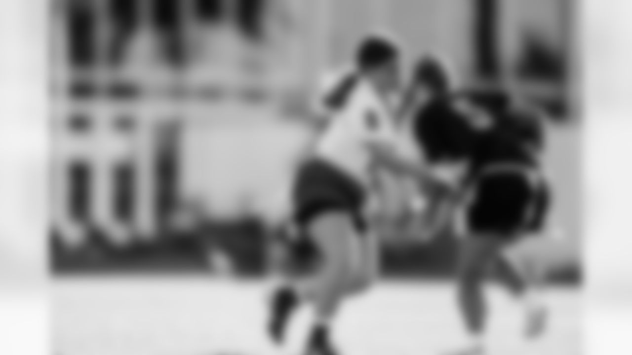 TAMPA, FL - February 12, 2026 - The 2026 Girls Flag Football Preseason Classic at AdventHealth Training Center. Photo By Tori Richman/Tampa Bay Buccaneers