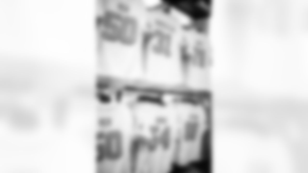 TAMPA, FL - July 15, 2025 - The launch of the original 1976 jersey at the Team Store at Raymond James Stadium. Photo By Kyle Zedaker/Tampa Bay Buccaneers