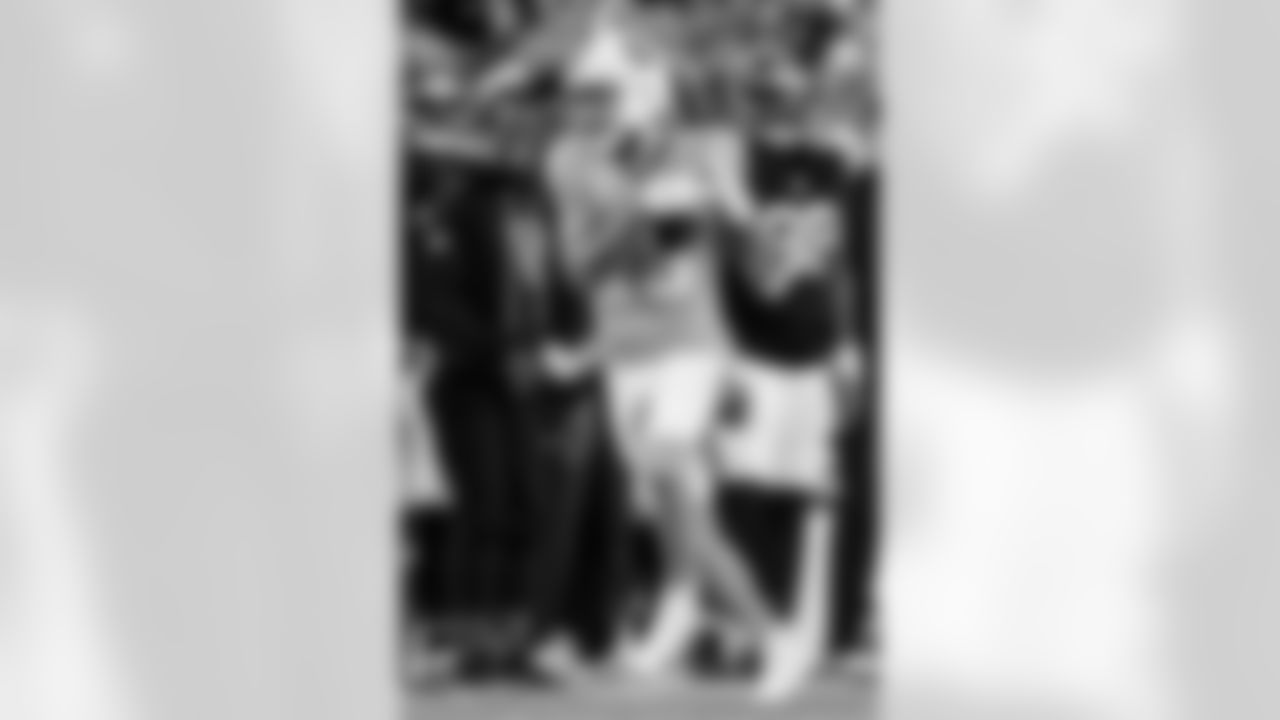 TAMPA, FL - December 11, 2025 - The Tampa Bay Buccaneers and Atlanta Falcons during a regular season game at Raymond James Stadium. The Bucs lost the game, 29-28. Photo By Kyle Zedaker/Tampa Bay Buccaneers