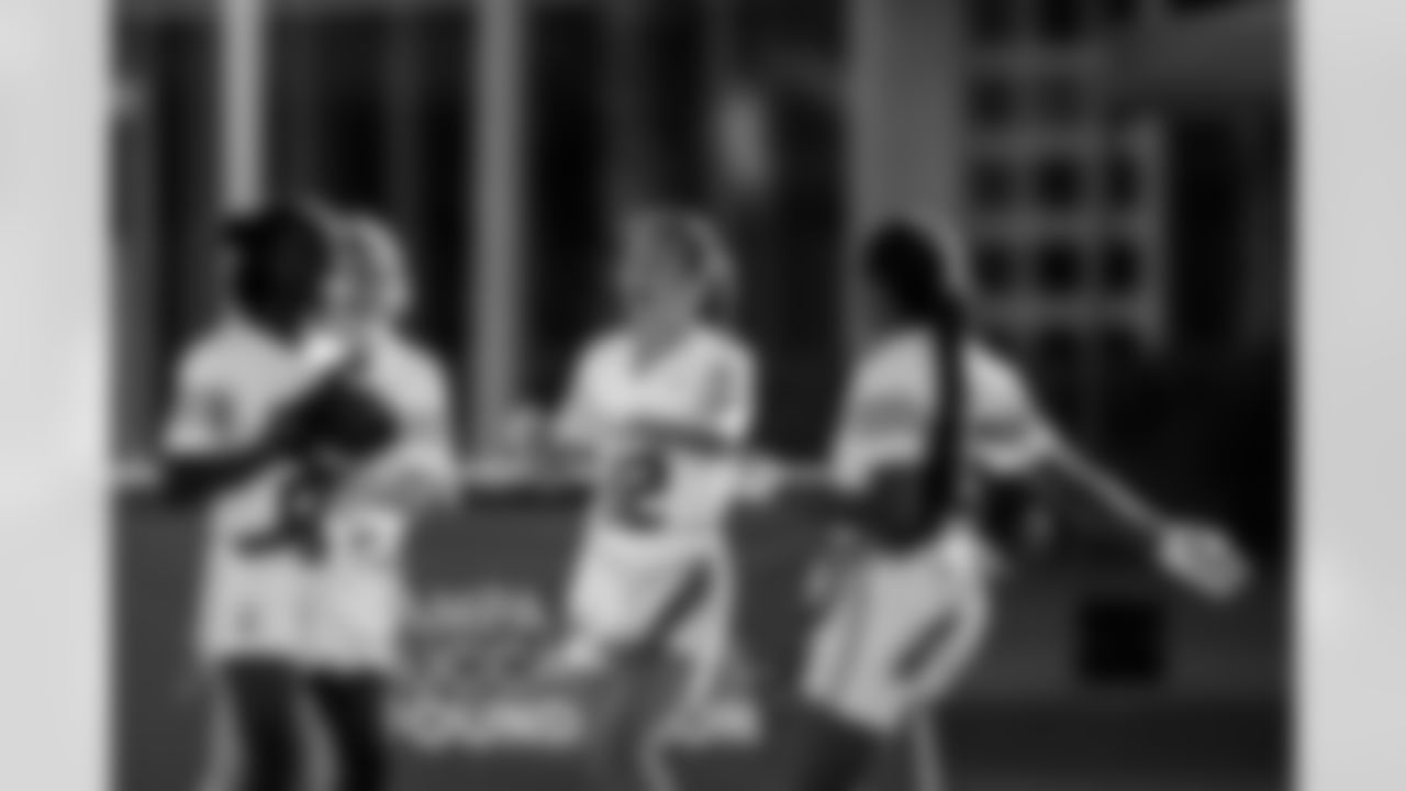 TAMPA, FL - February 09, 2026 - The 2026 Girls Flag Football Preseason Classic. Photo By Kyle Zedaker/Tampa Bay Buccaneers