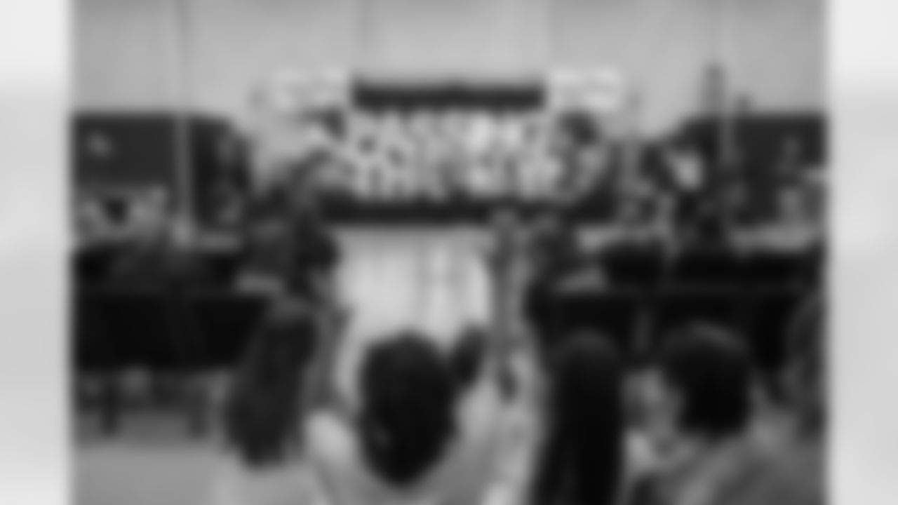 TAMPA, FL - December 16, 2025 - The Baker and Emily Mayfield Foundation's annual 'Passing The Joy' event. Photo By Doug DeFelice/Tampa Bay Buccaneers