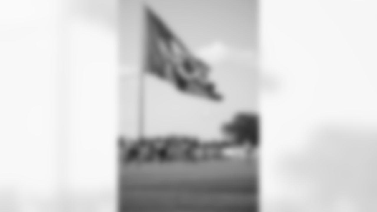 TAMPA, FL - February 12, 2026 - The 2026 Girls Flag Football Preseason Classic at AdventHealth Training Center. Photo By Tori Richman/Tampa Bay Buccaneers