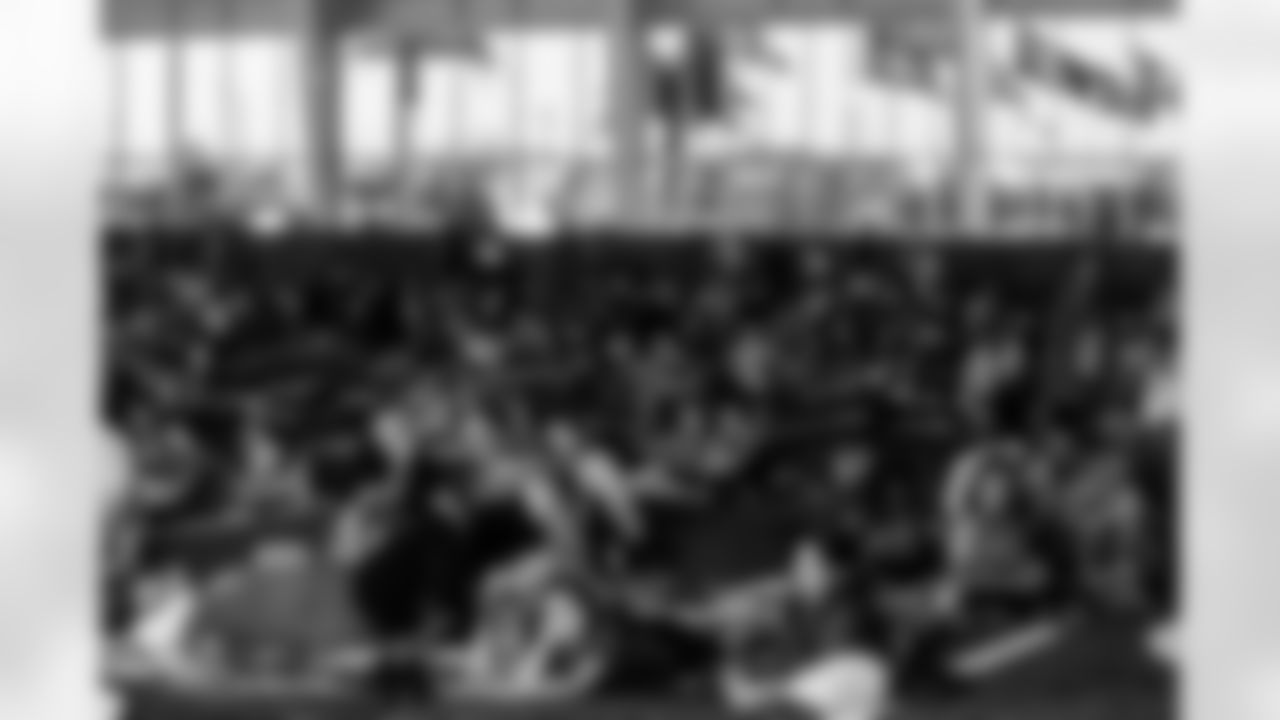 TAMPA, FL - February 21, 2026 - 2026 Jr. Bucs Movie Night. Photo By Kyle Zedaker/Tampa Bay Buccaneers