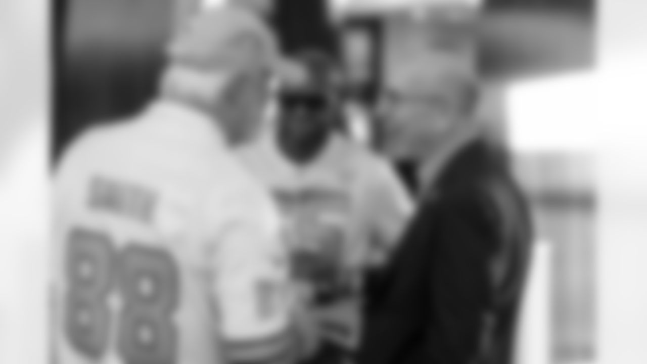 TAMPA, FL - December 11, 2025 - The 1976 Tampa Bay Buccaneers team reunion in the Hyundai Club at Raymond James Stadium. Photo By Mike Carlson/Tampa Bay Buccaneers